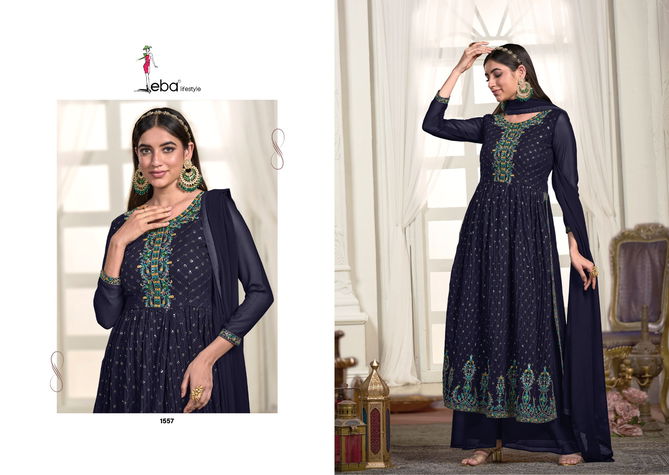 Liana By Eba Lifestyle 1555-1558 Wedding Salwar Suits Catalog
